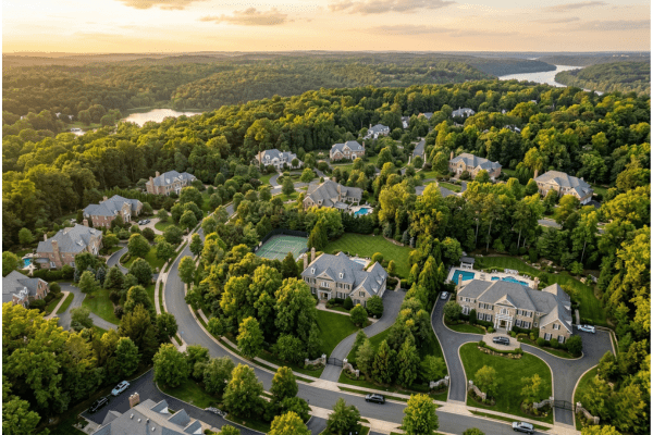Potomac Maryland luxury homes near Potomac River