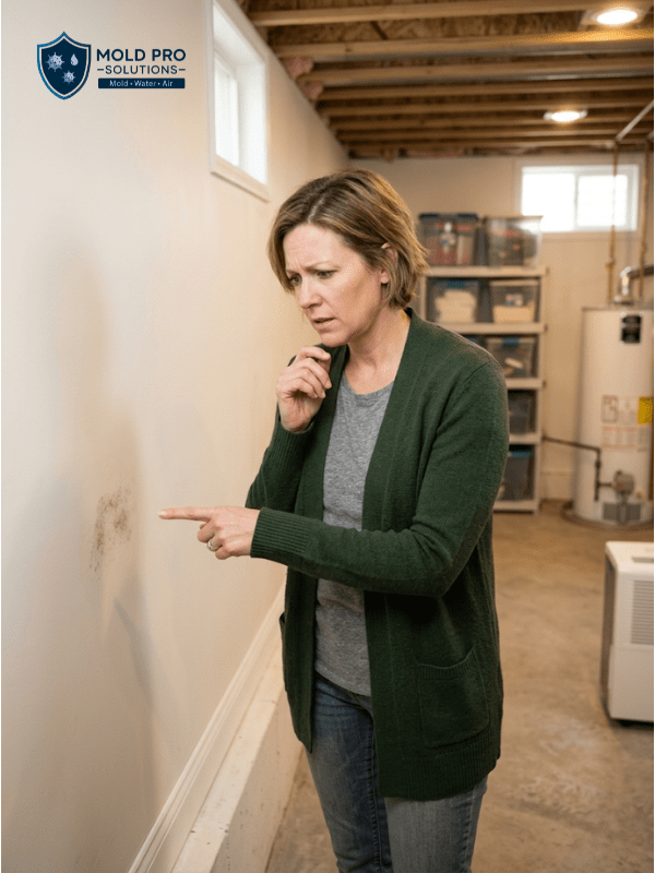 Homeowner concerned about musty smell in Montgomery County home basement