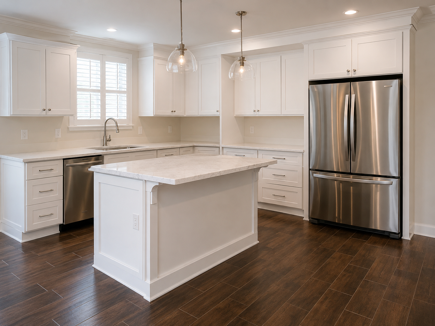 Gaithersburg kitchen after mold remediation