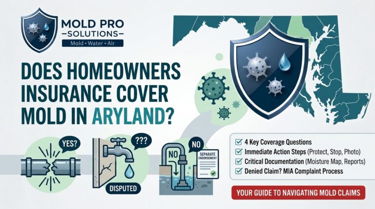 Does Homeowners Insurance Cover Mold in Maryland?